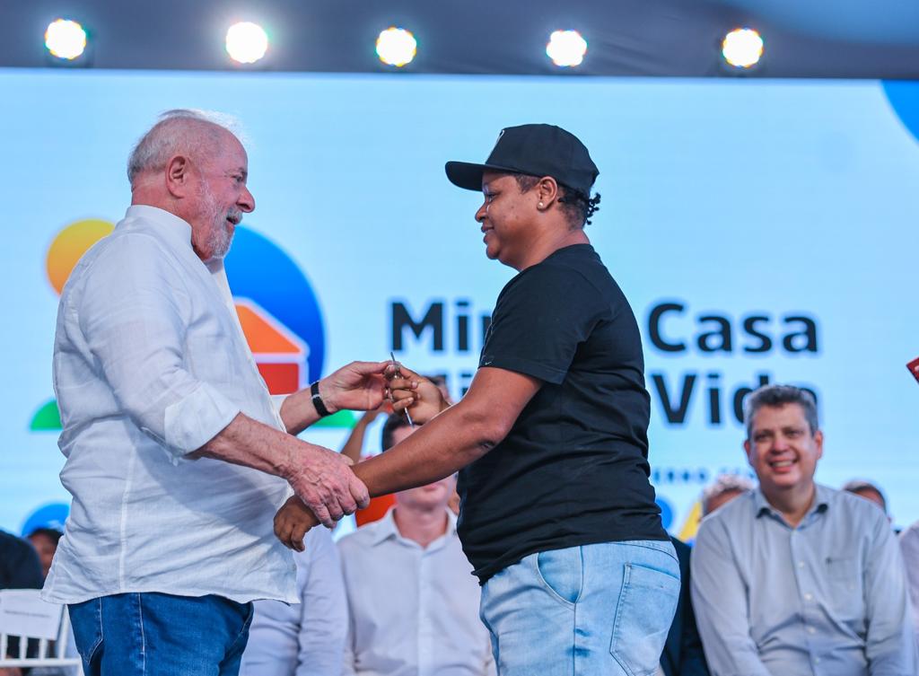 Lula e o Minha Casa, Minha Vida (Foto: Ricardo Stuckert) www.brasil247.com - Lula e o Minha Casa, Minha Vida