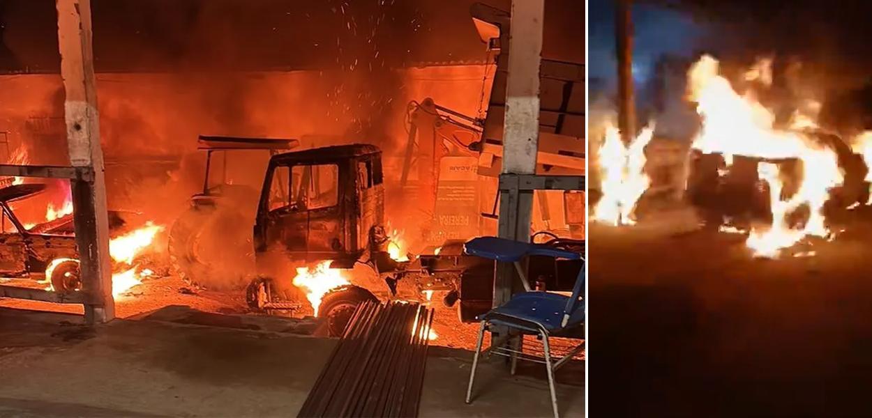Cidades do RN t&ecirc;m madrugada de ataques a tiros e inc&ecirc;ndios em com&eacute;rcios,  ve&iacute;culos e &oacute;rg&atilde;os p&uacute;blicos - Brasil 247