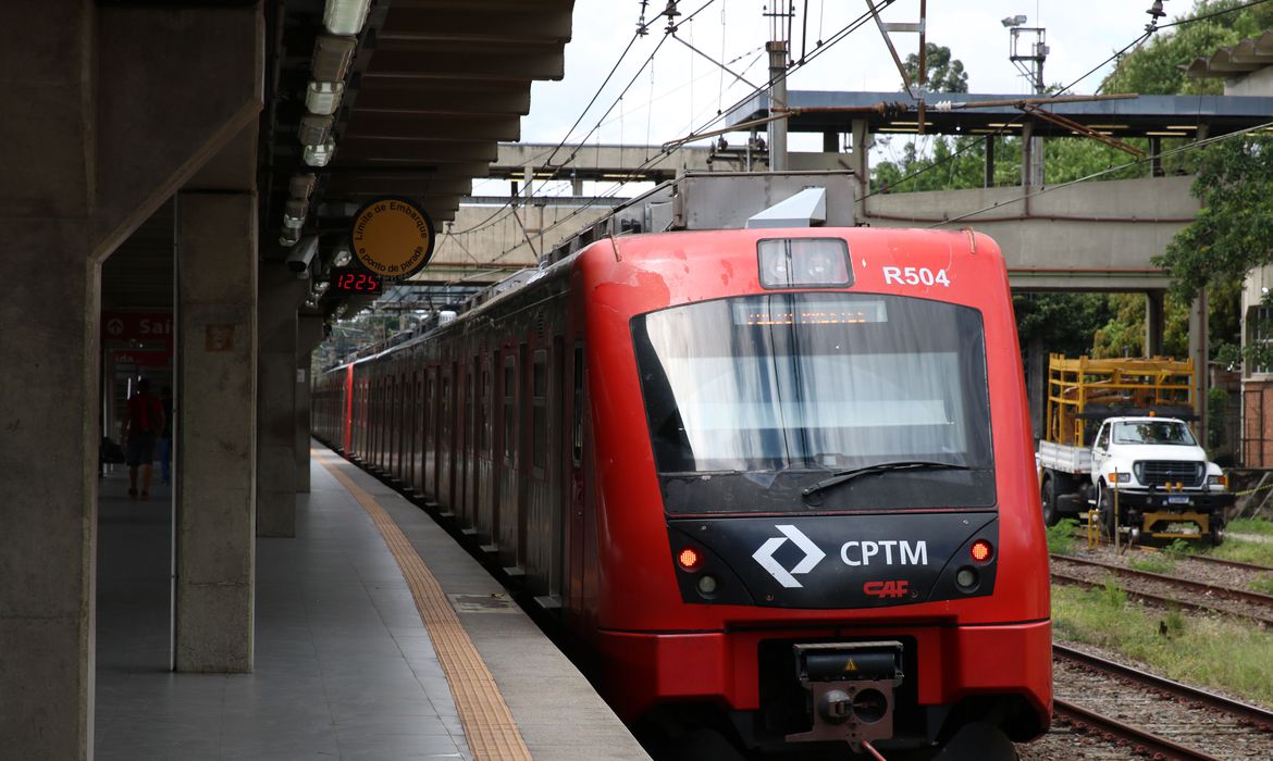 Trem da CPTM (Foto: Rovena Rosa / Agência Brasil) www.brasil247.com - Trem da CPTM