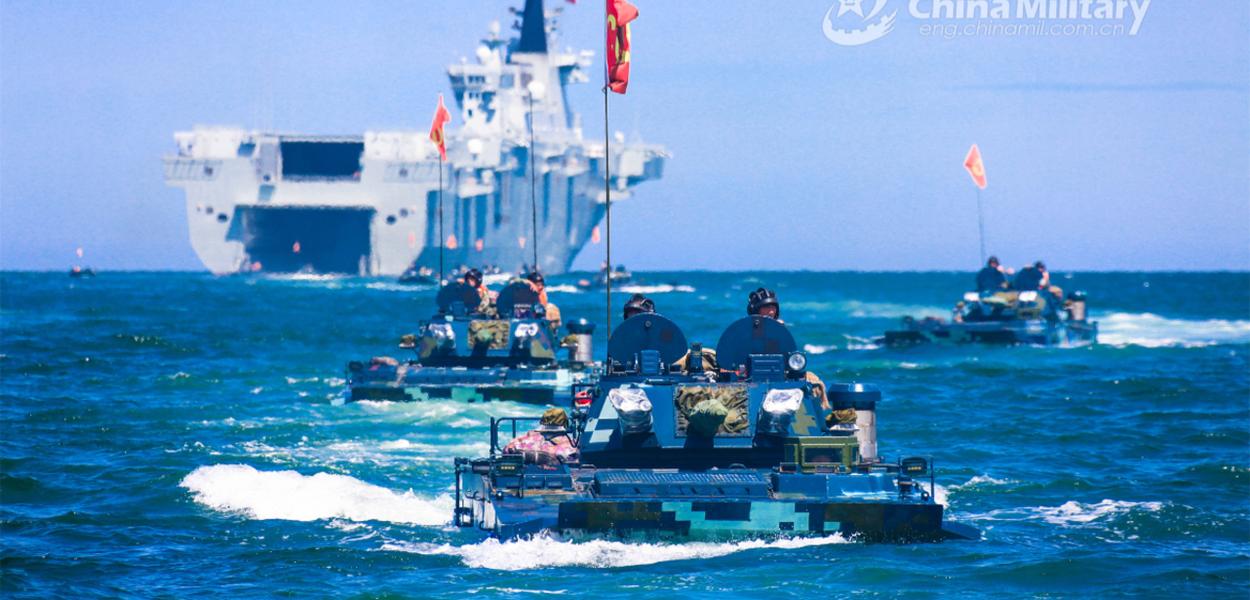 China realiza exercícios militares no estreito de Taiwan (Foto: Mídia chinesa) www.brasil247.com - China realiza exercícios militares no estreito de Taiwan