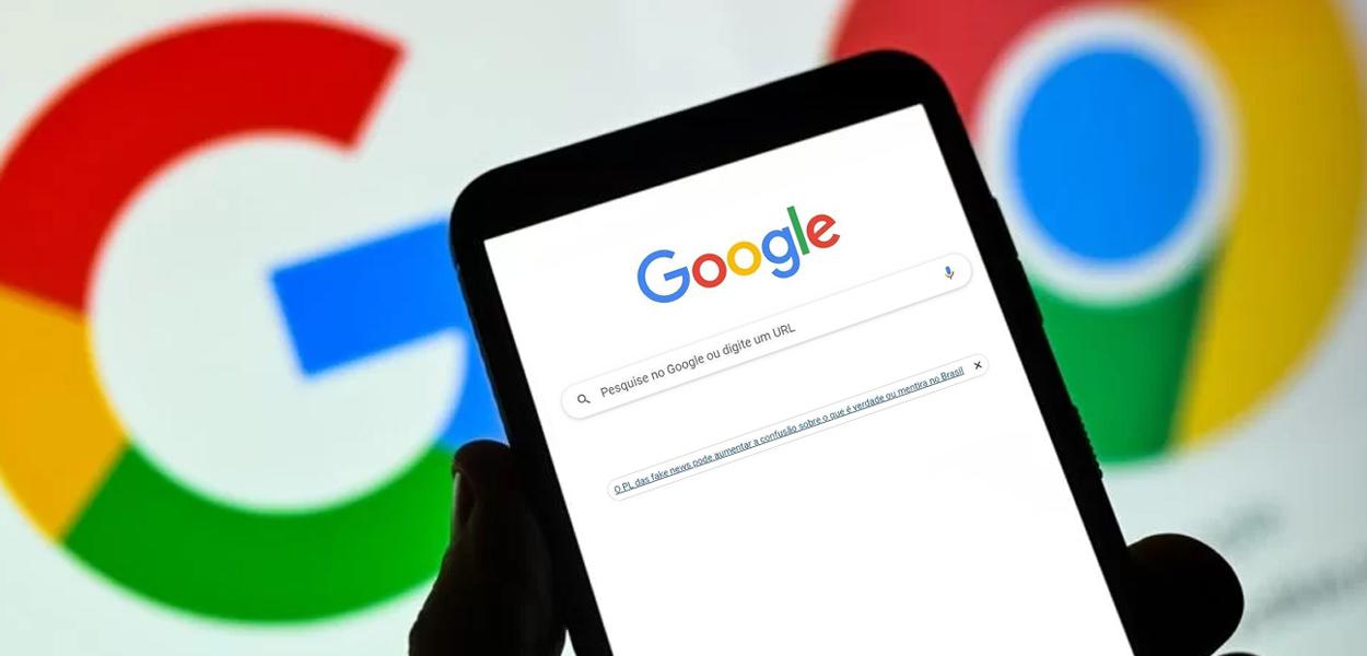 Google e link disponibilizado pela empresa contra PL das Fake News