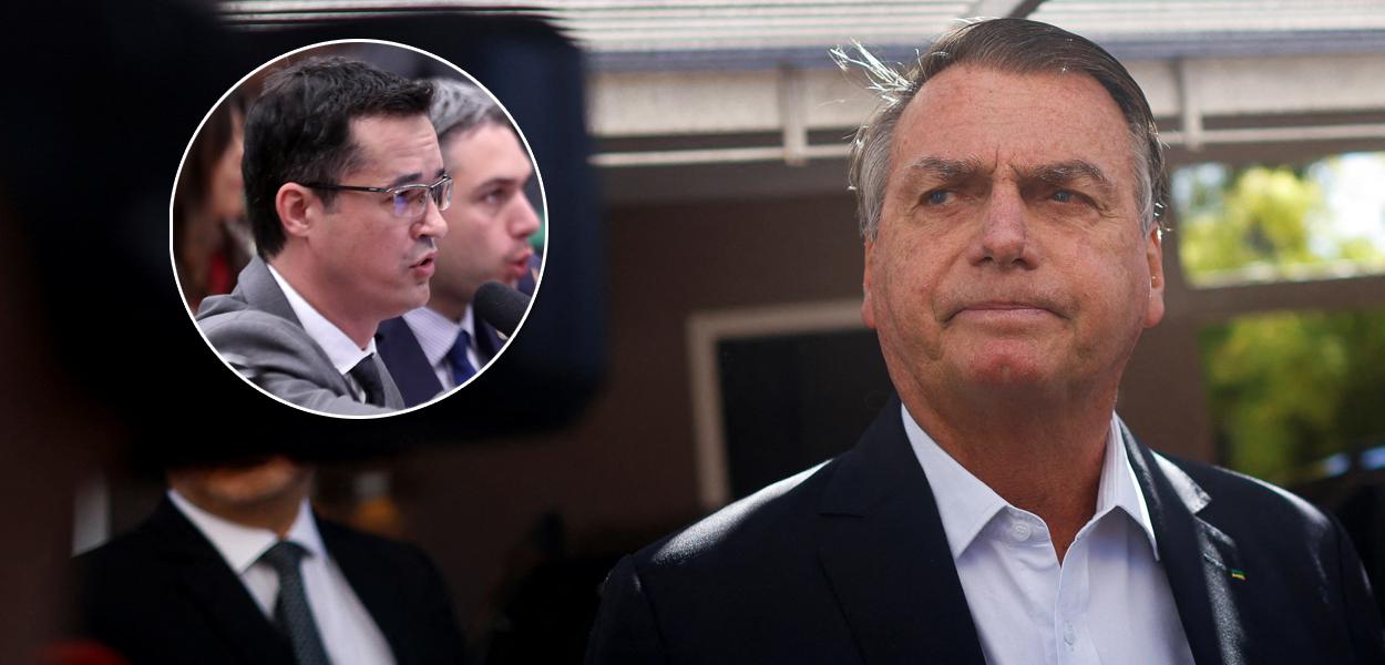 Deltan Dallagnol e Jair Bolsonaro (Foto: Bruno Spada/Câmara dos Deputados | REUTERS/Adriano Machado) Deltan Dallagnol e Jair Bolsonaro