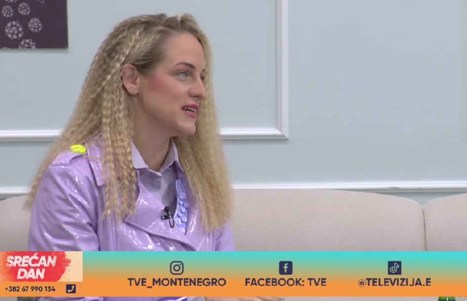 Milena Đukanović (Foto: TV E - stop kadar)