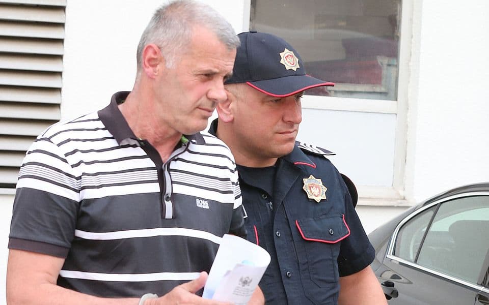Privođenje Radulovića na saslušanje u Tužilaštvo (Foto: Pobjeda)