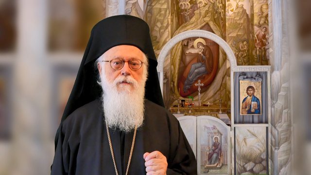 Arhiepiskop Tiranski Anastasije (Foto: Tirana post)