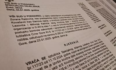 <p>RJEŠENJE VIŠEG SUDA: Optužnica na doradi</p>