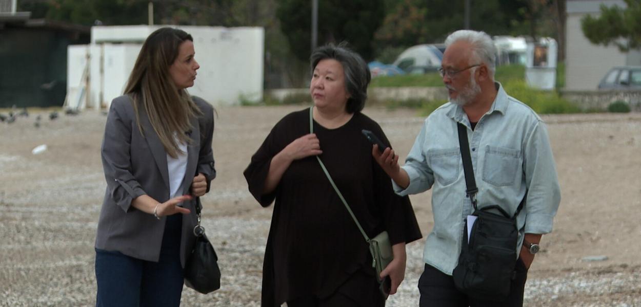 Dinara Smailova sa suprugom (Foto: Aleksandar Ljumović (RFE/RL))