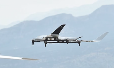 <p>Dron Vojske Crne Gore na podgoričkom aerodromu</p>