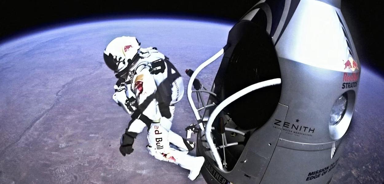 Feliks Baumgartner je ušao u istoriju 14. oktobra 2012. godine, oborivši rekorde stare 50 godina kada je skočio ka Zemlji sa ivice svemira (Foto: Red Bull)