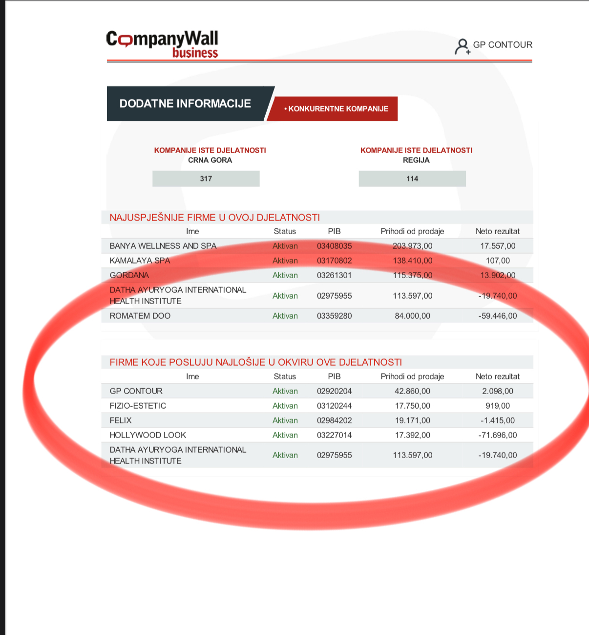 Company Wall Mujović