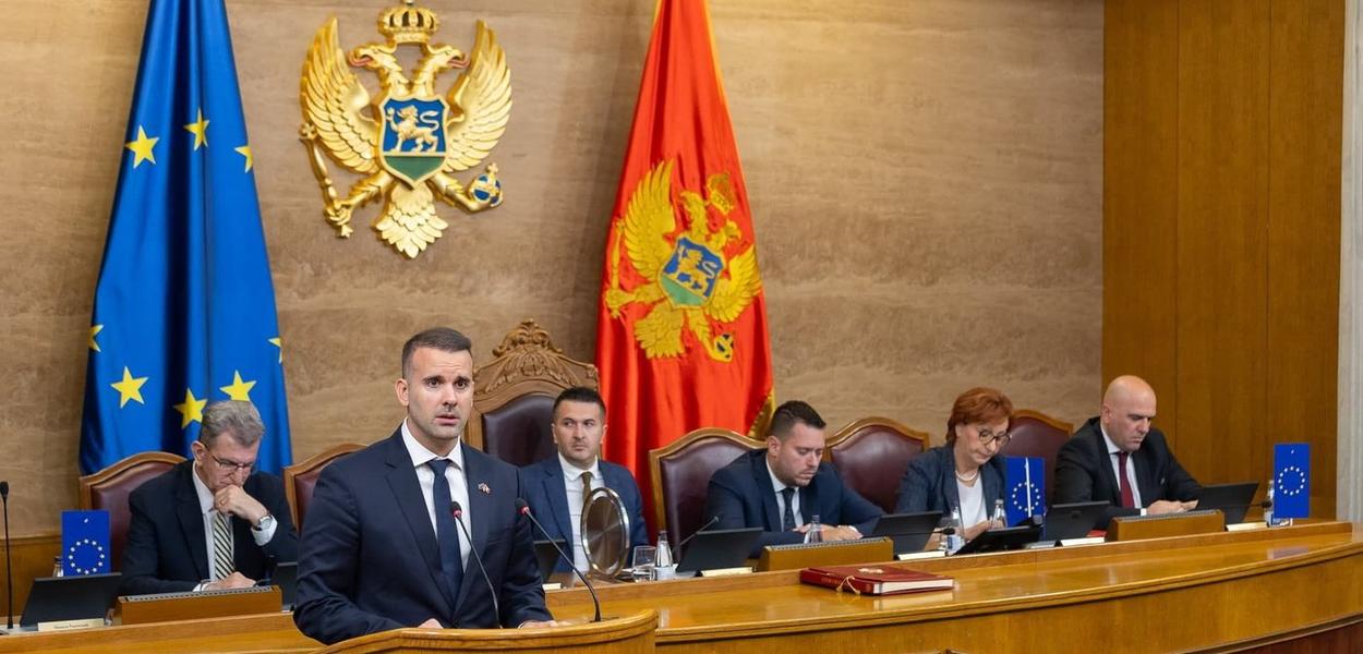 UVOĐENJE AUTOKRATSKIH ELEMENATA VLADAVINE: Premijer Milojko Spajić odbio da odgovara na pitanja poslanika (Foto: Skupština Crne Gore)