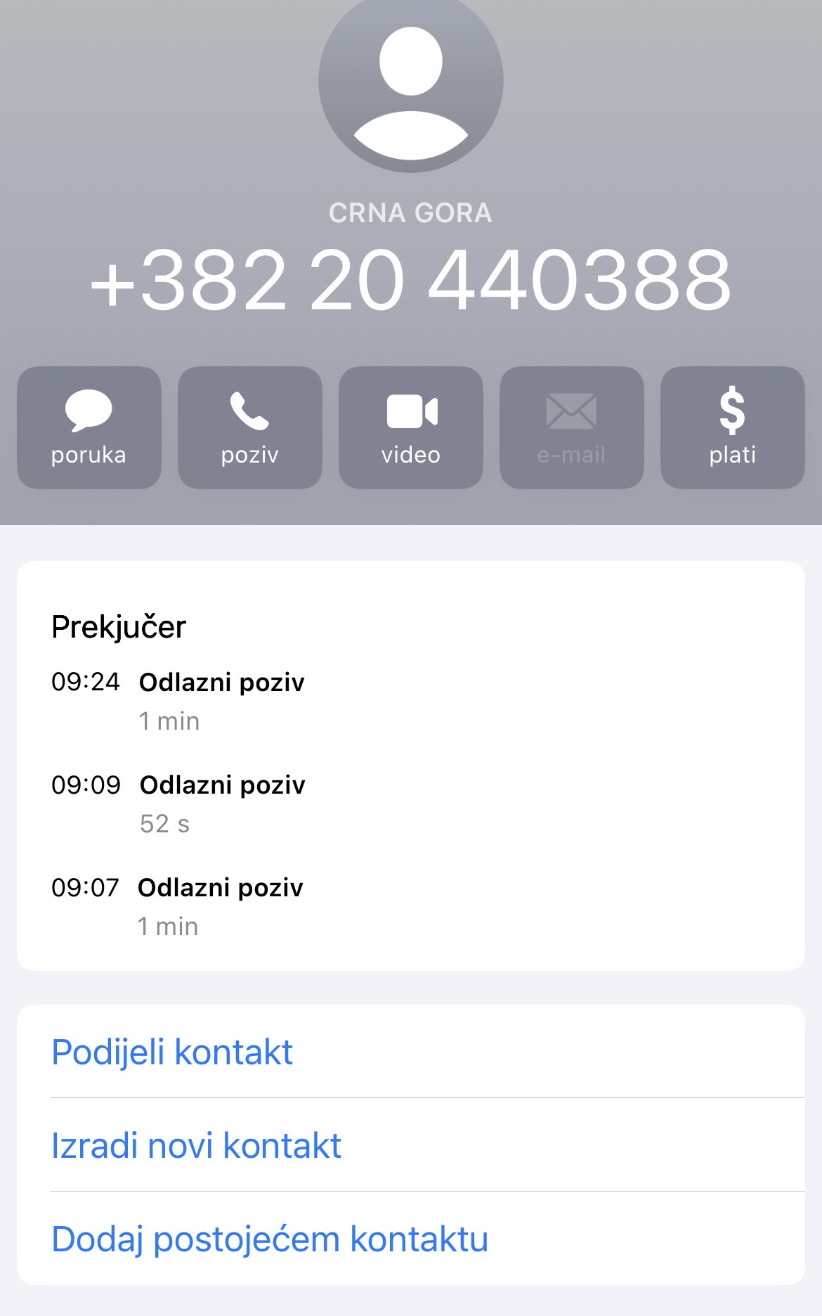 listing
