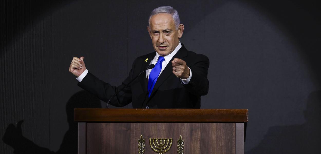 Benjamin Netanjahu (Foto: Ronen Zvulun)