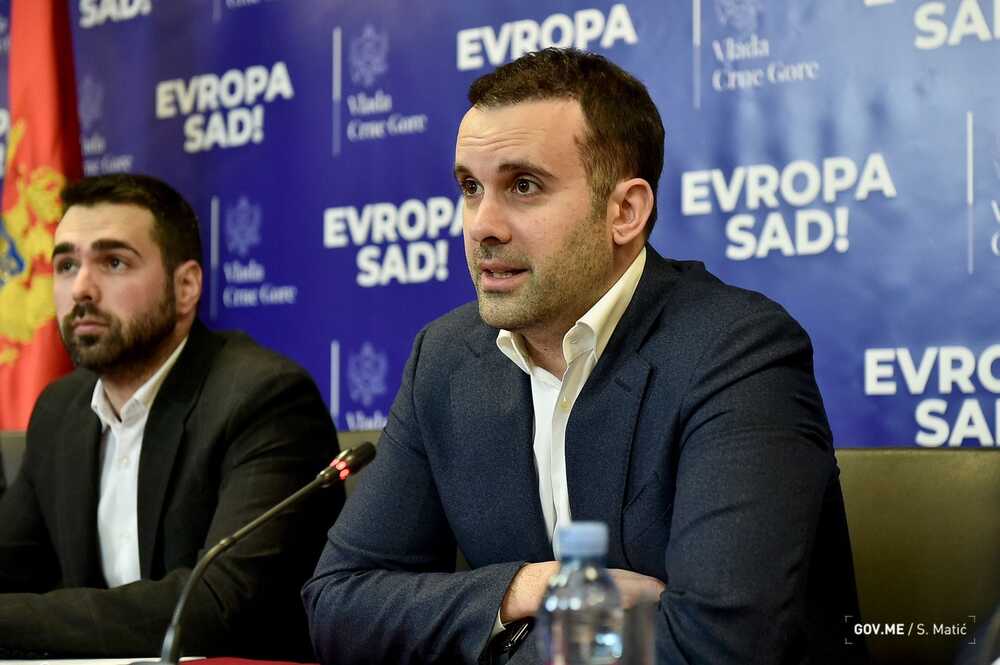 NA METI ŠĆEPANOVIĆA: Branko Krvavac i Milojko Spajić