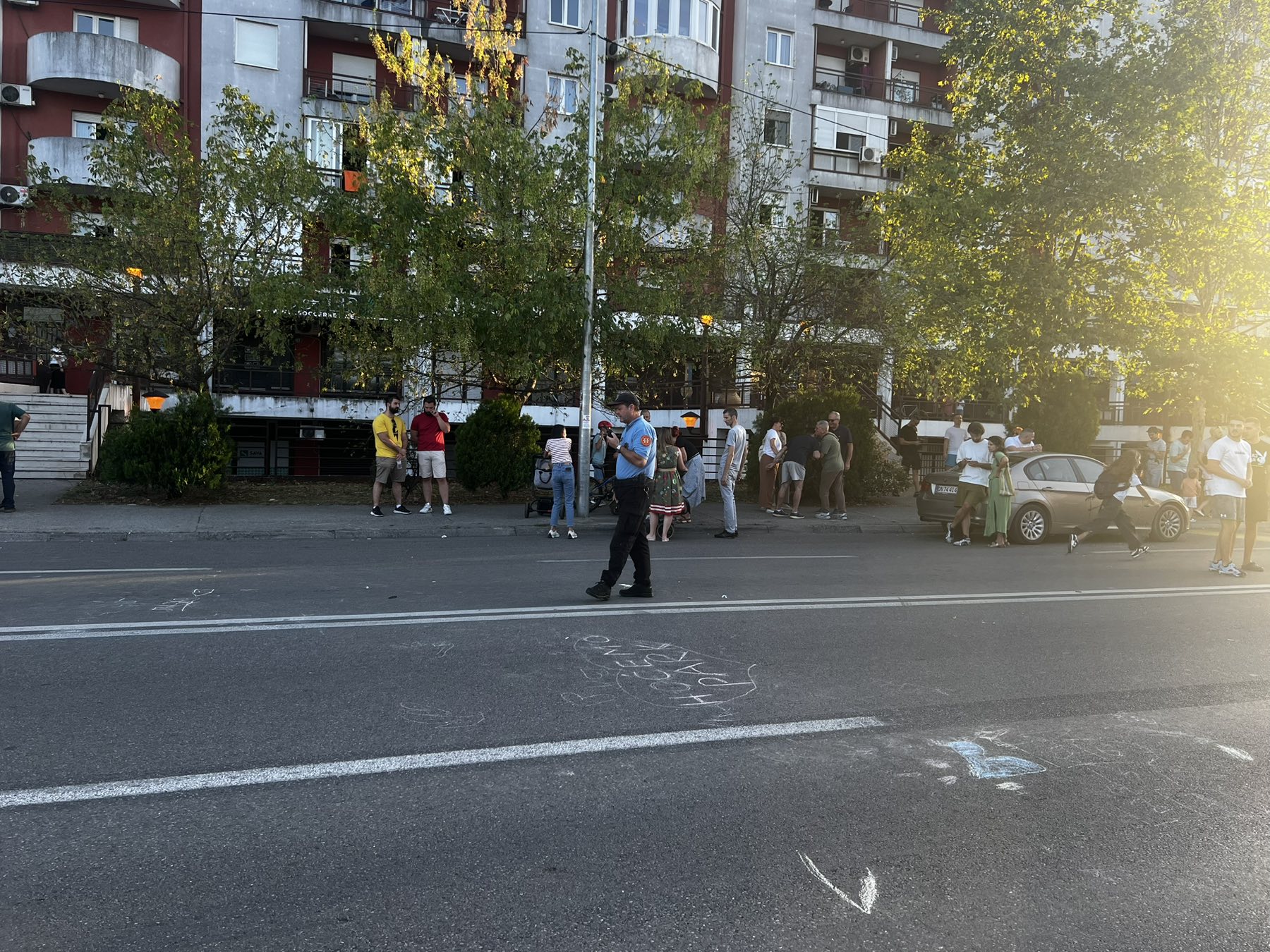 protest policajac