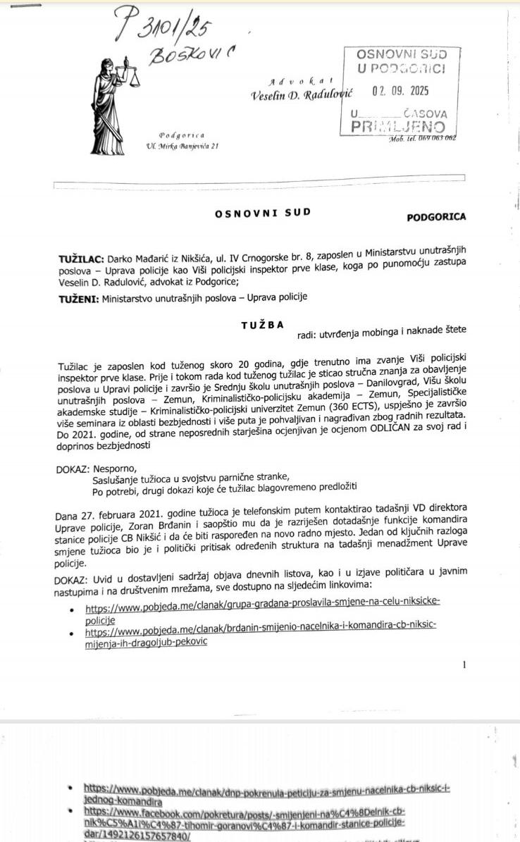 tužba