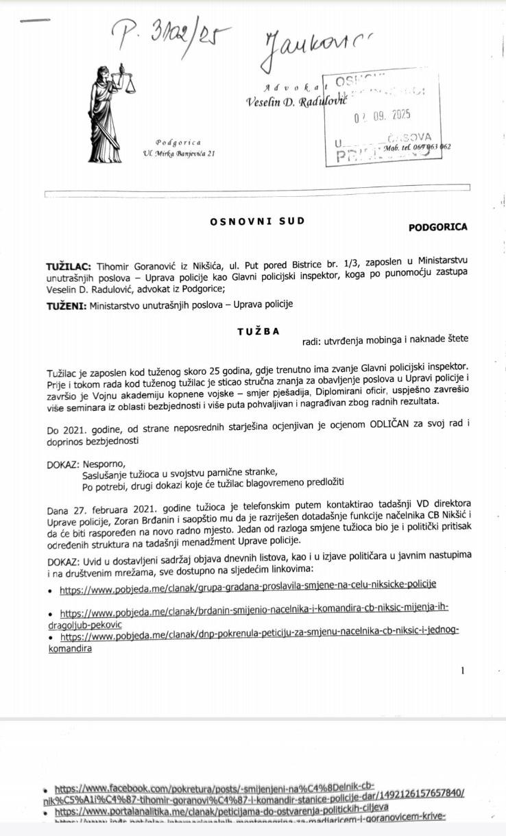 tužba