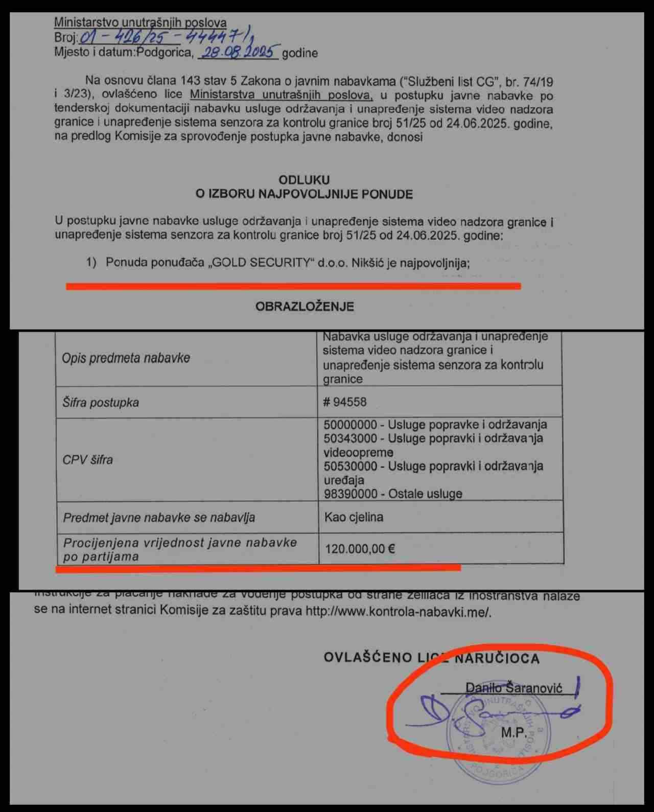 odluka