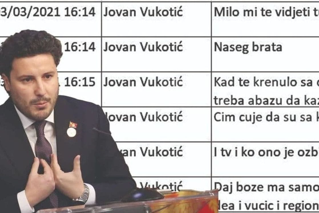 KAD ŠKALJARCI POHVALE: Dritan Abazović i kompromitujuće Skaj prepiske