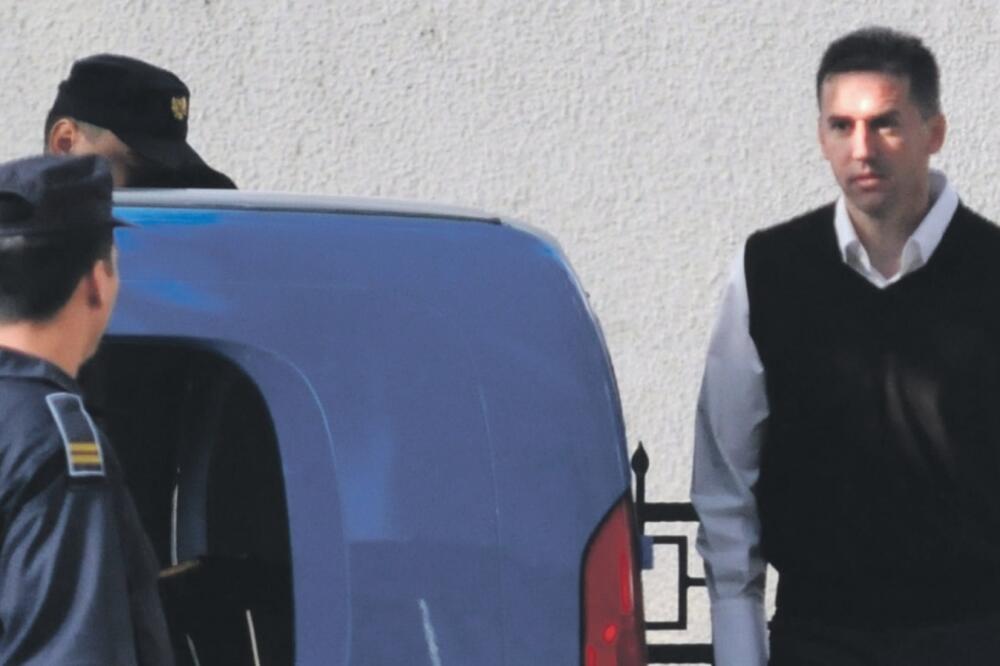 OPASAN ČOVJEK: Saša Boreta dolazi na ročište