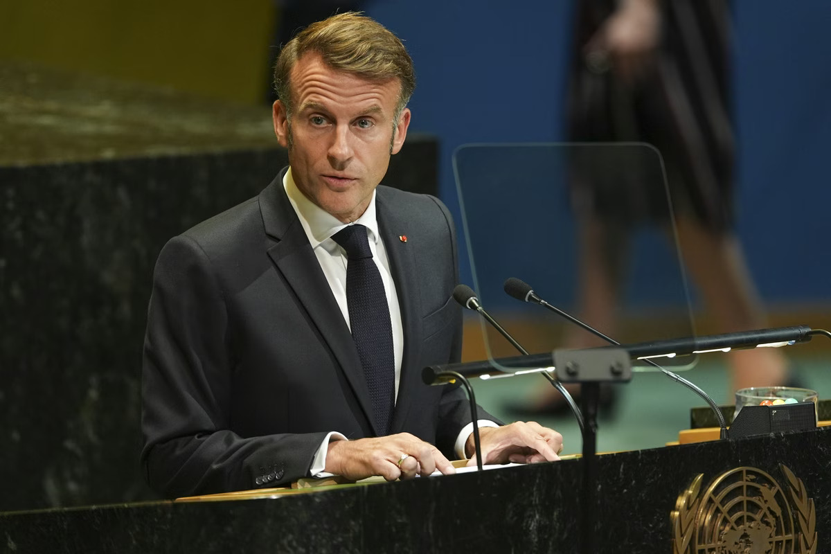 Emanuel Makron (Foto: AP Photo/Angelina Katsanis)