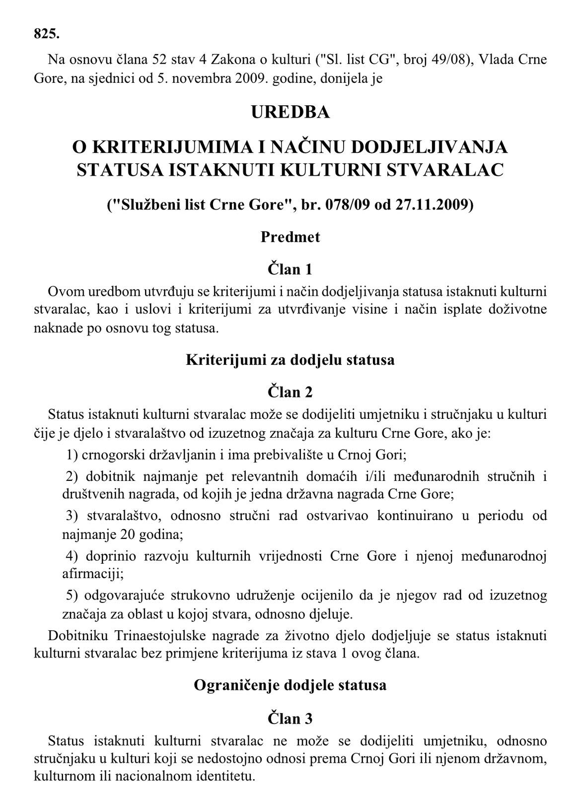 Uredba