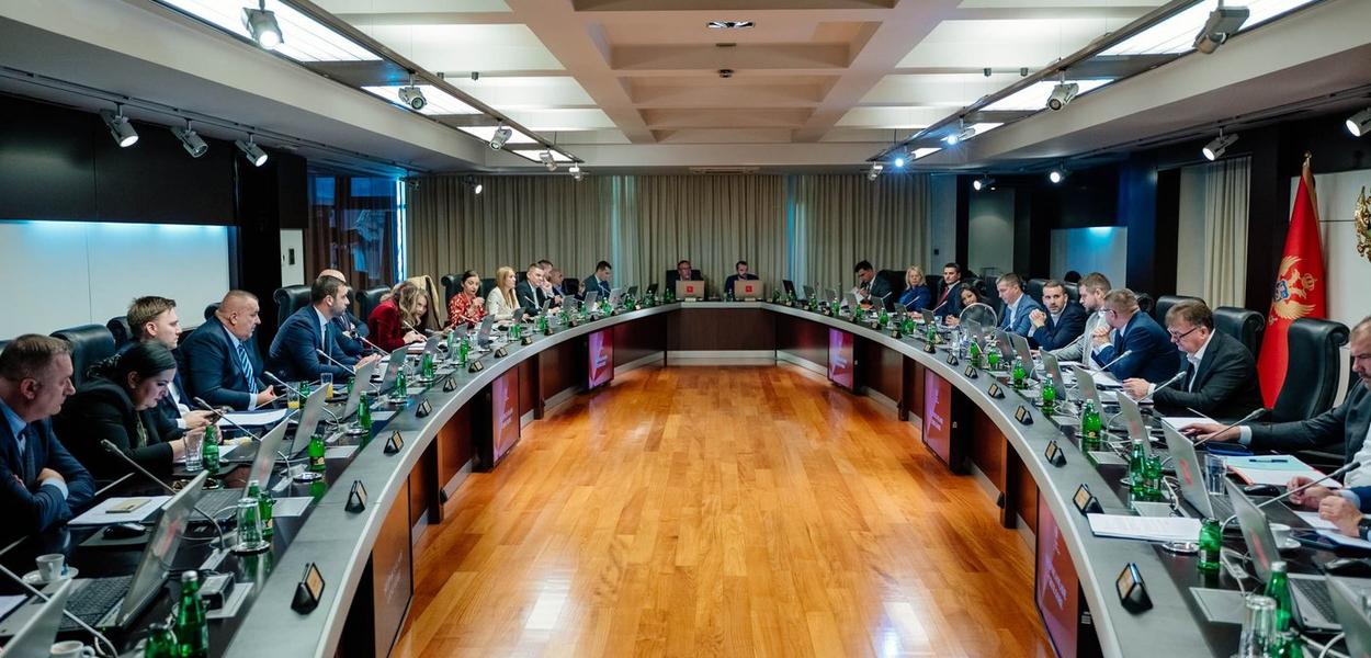 Sa današnje sjednice (Foto: Vlada Crne Gore)
