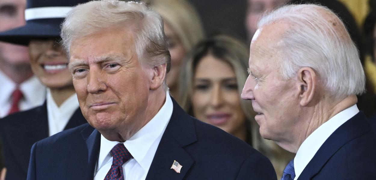 Tramp i Bajden (Foto: AP/Saul Loeb)