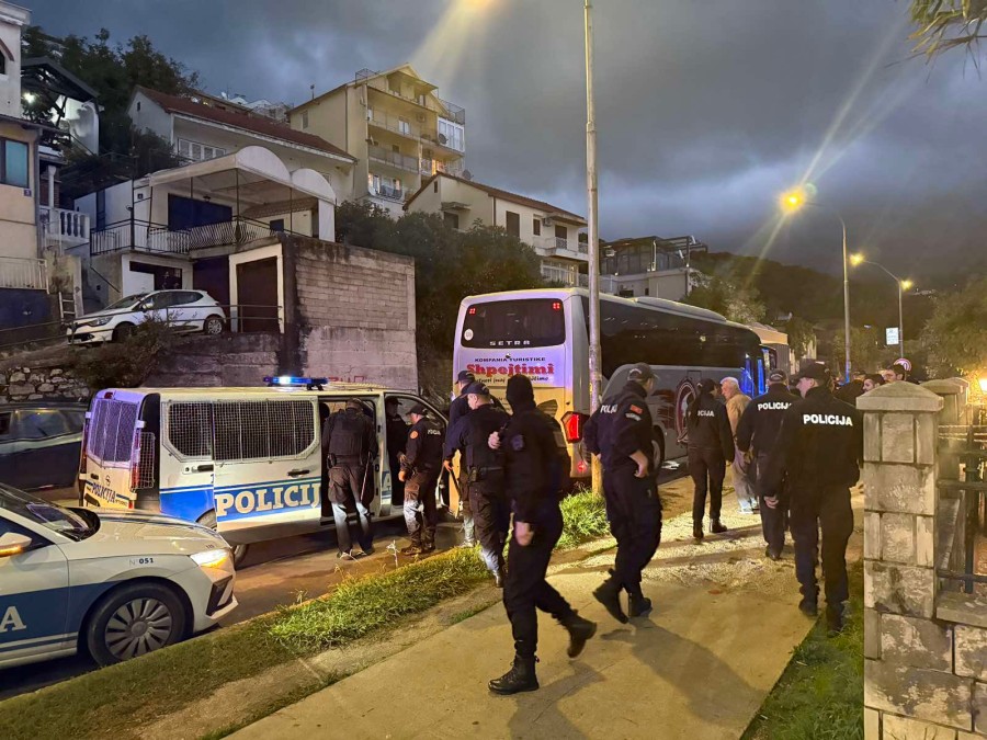 Incident u Herceg Novom (Foto: Portal RTCG)