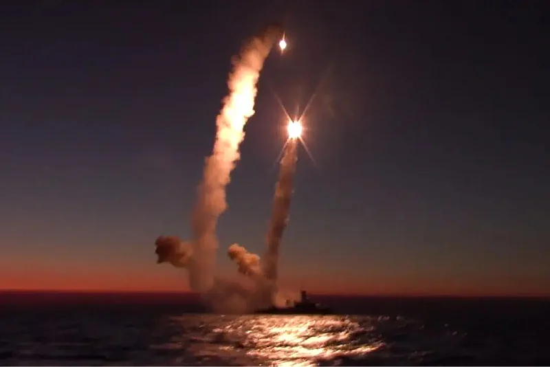 Krstareća raketa (Foto: Ministarstvo odbrane Rusije)