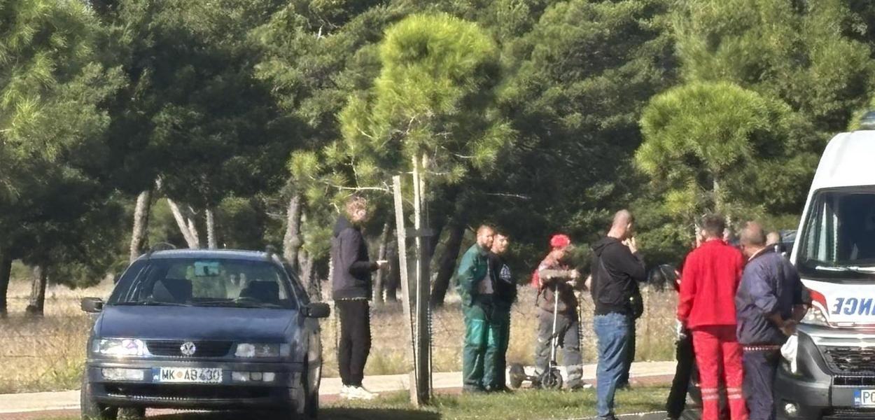 Udes na putu Podgorica - Tuzi (Foto: Portal ETV)