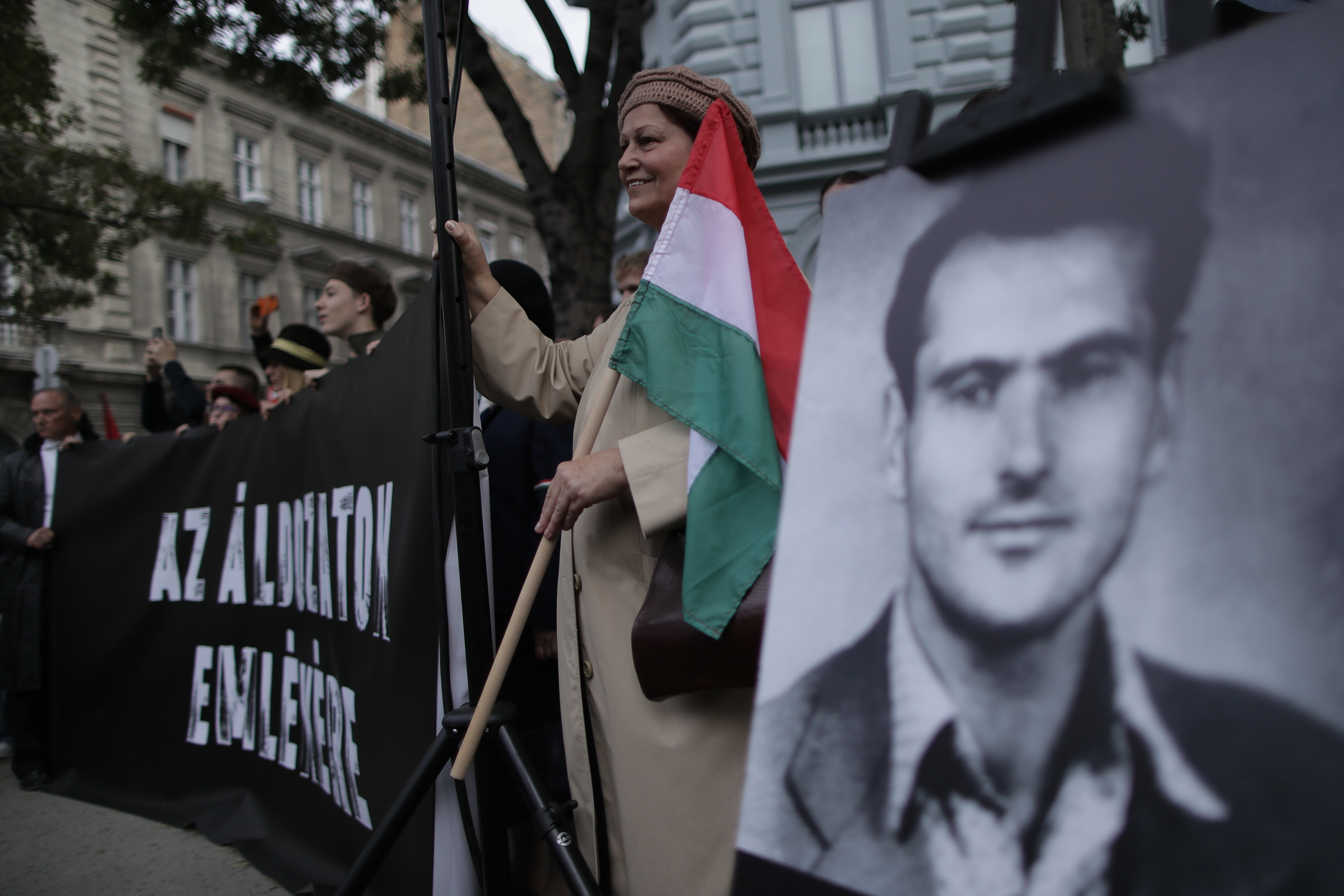 Sa protesta u Mađarskoj, 23. oktobar