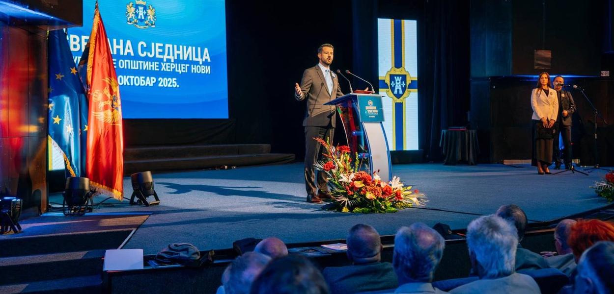 Milatović u Herceg Novom (Foto: Kabinet predsjednika)