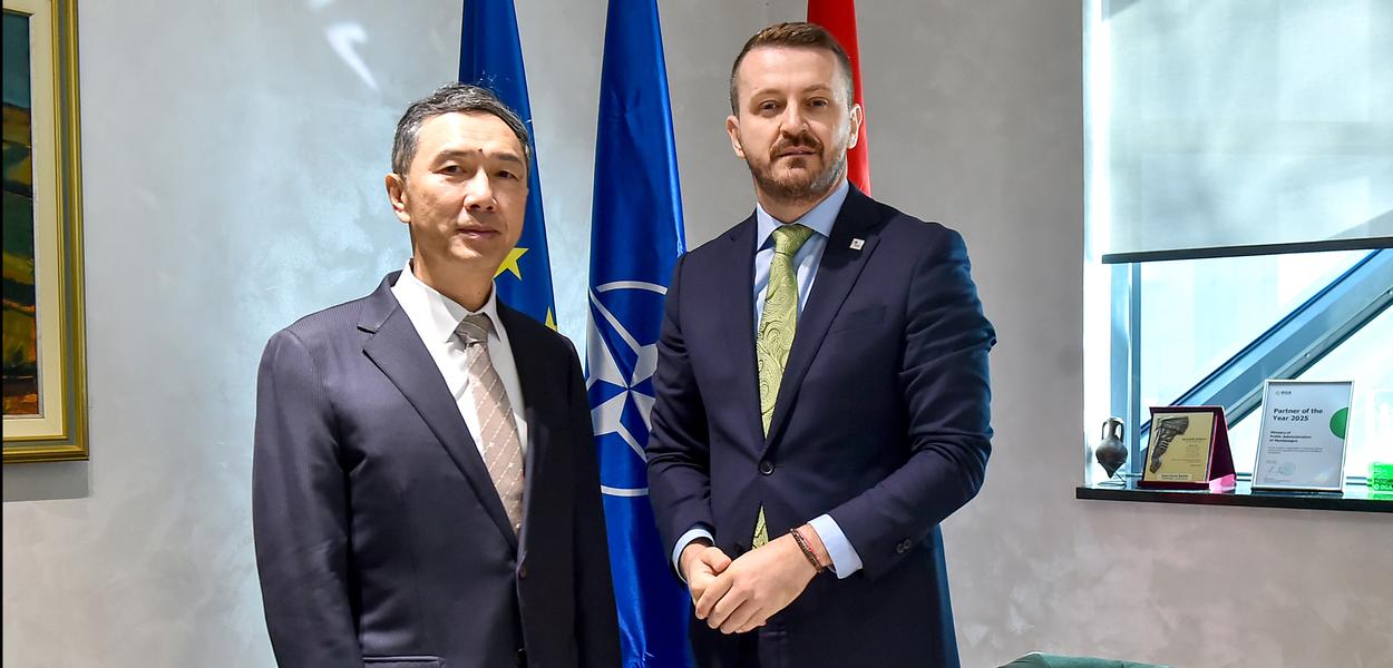 Maraš Dukaj i Čen Sjufeng (Foto: Sasa Matic)