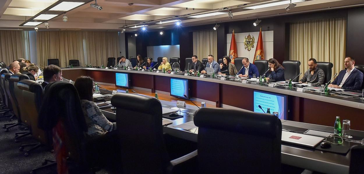 Sa sjednice Koordinacionog tijela za usklađivanje i praćenje inspekcijskih nadzora (Foto: Vlada Crne Gore)