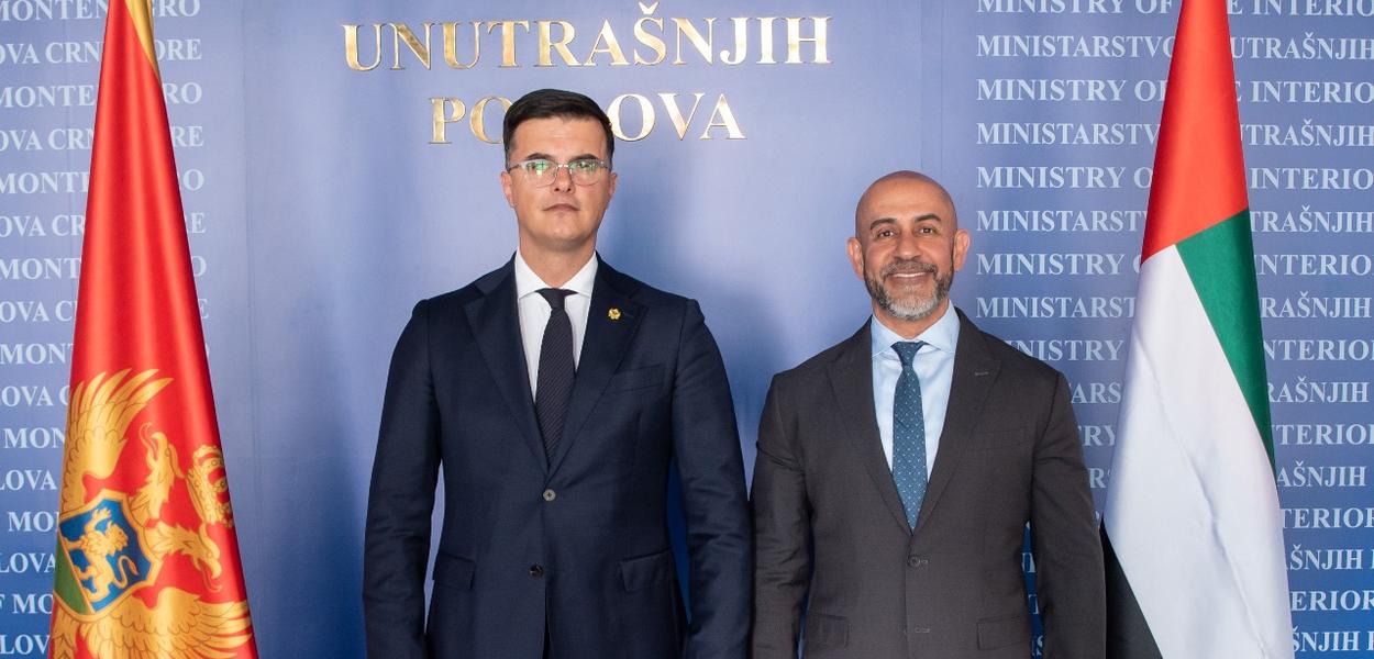 Šaranović i Luta (Foto: Ministarstvo unutrašnjih poslova)
