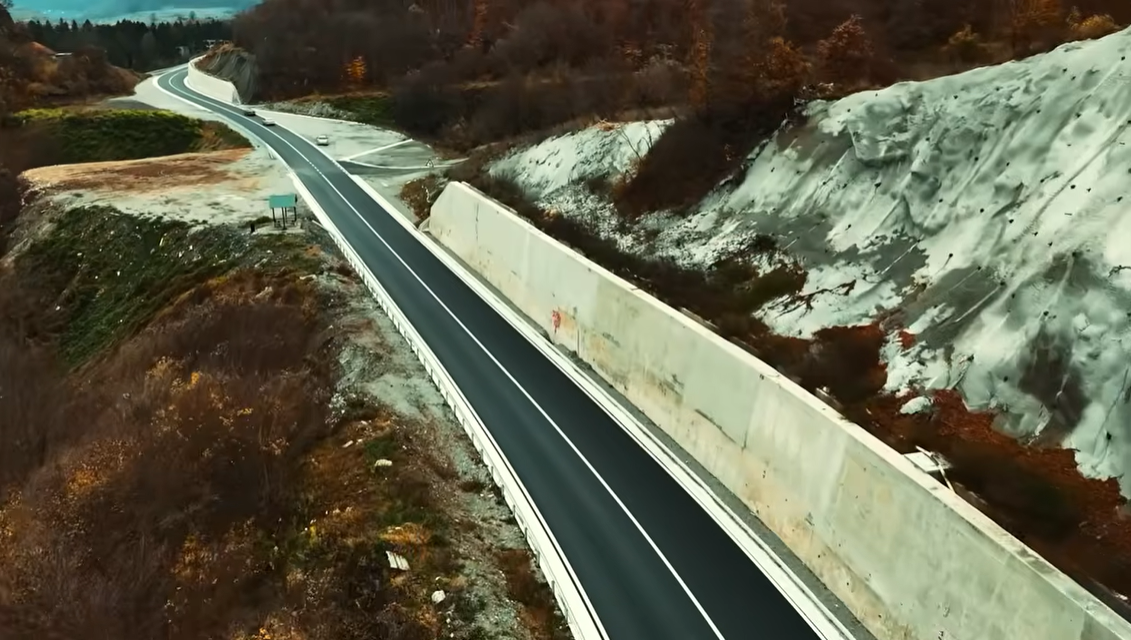Rekonstrukcija puta Mojkovac - Bijelo Polje - Berane (Foto: screenshot)