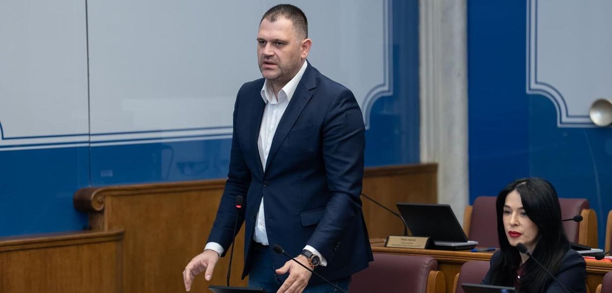 Mihailo Anđušić (Foto: Skupština Crne Gore)