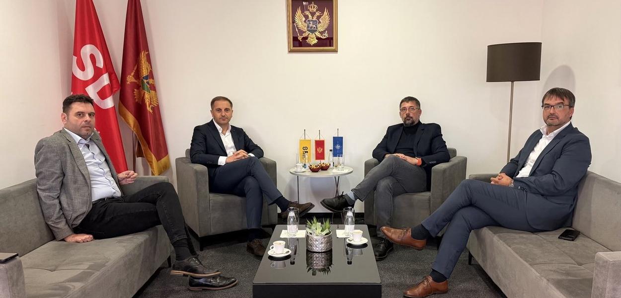 Vujović, Šehović, Kostreš i Belan (Foto: Evropski savez)