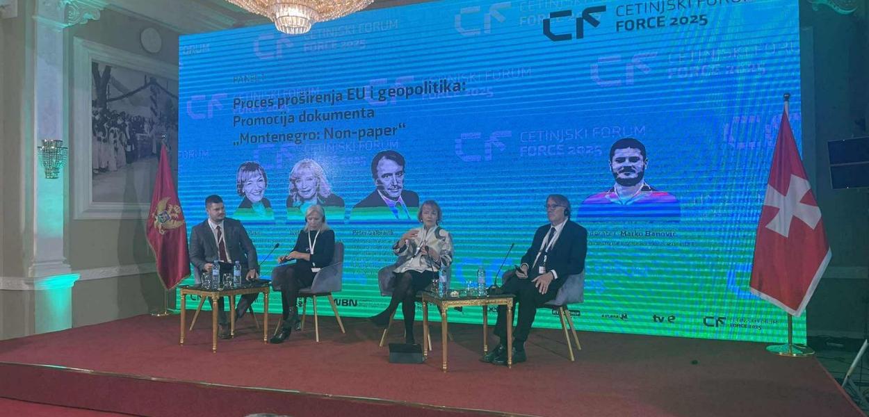 Sa Cetinjskog foruma (Foto: Anđela Milović/Antena M)