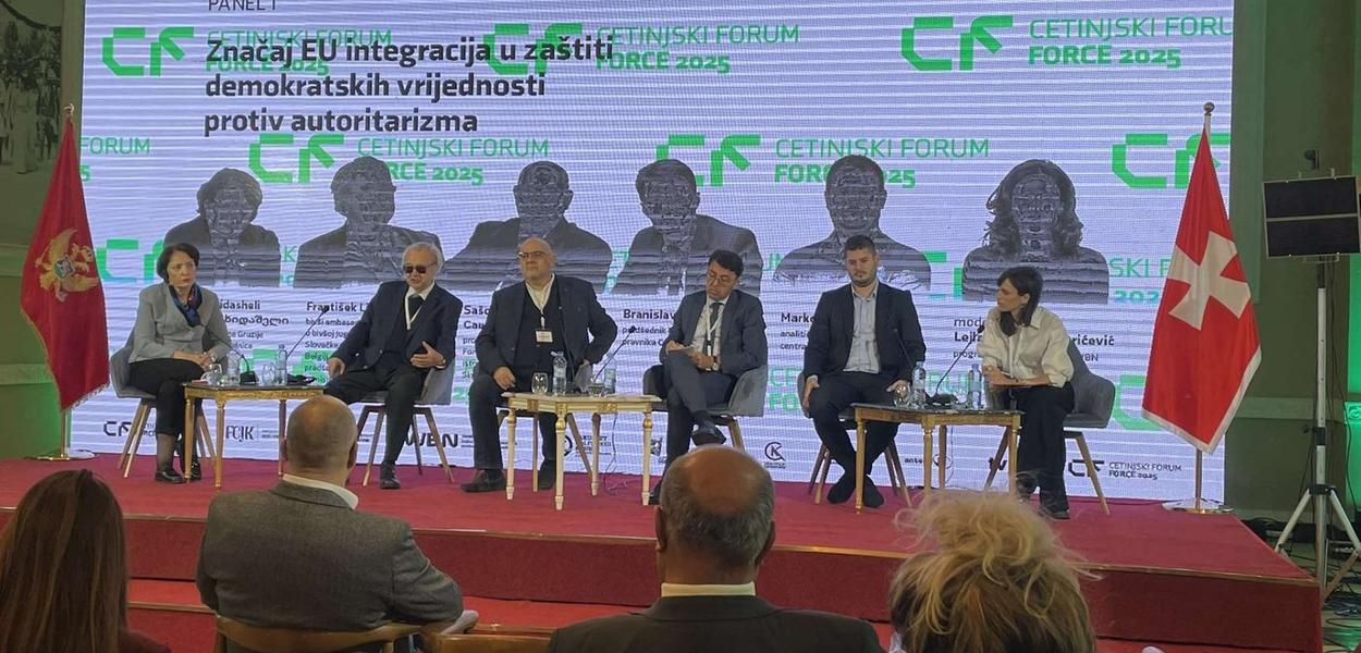 Sa Cetinjskog foruma (Foto: Antena M)