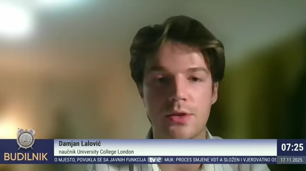 Damjan Lalović (Foto: TV E/Youtube)