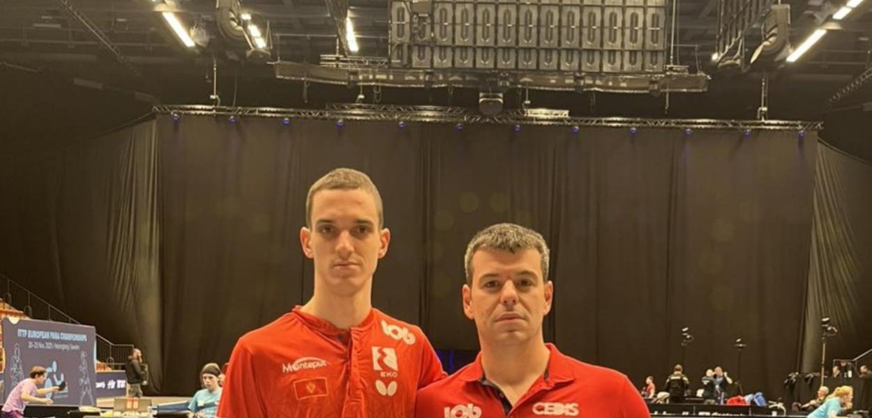 Filip Radović i Luka Bakić (Foto: Paraolimpijski komitet Crne Gore)