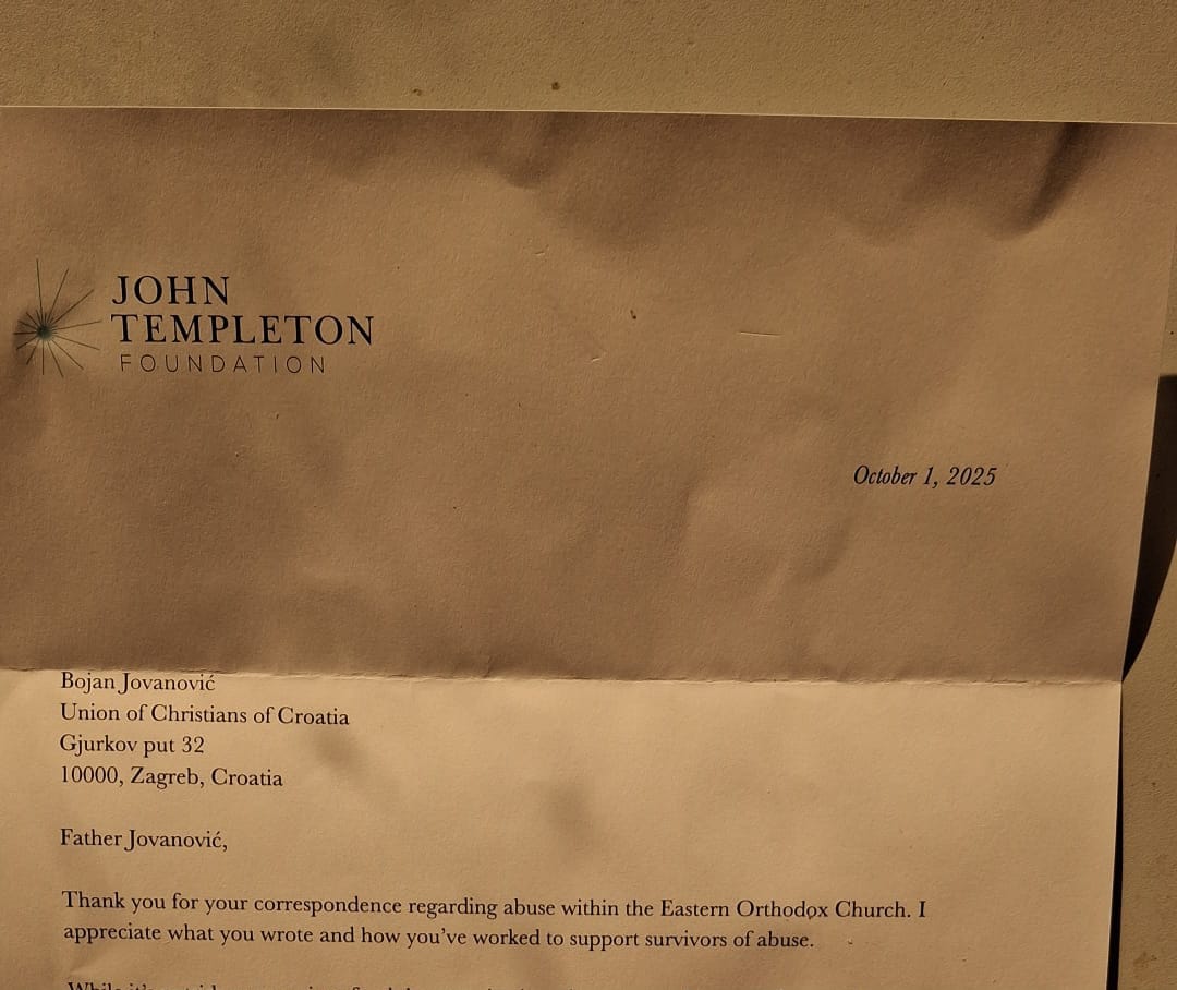 Fondacija Templton dala podršku i priznanje Jovanoviću
