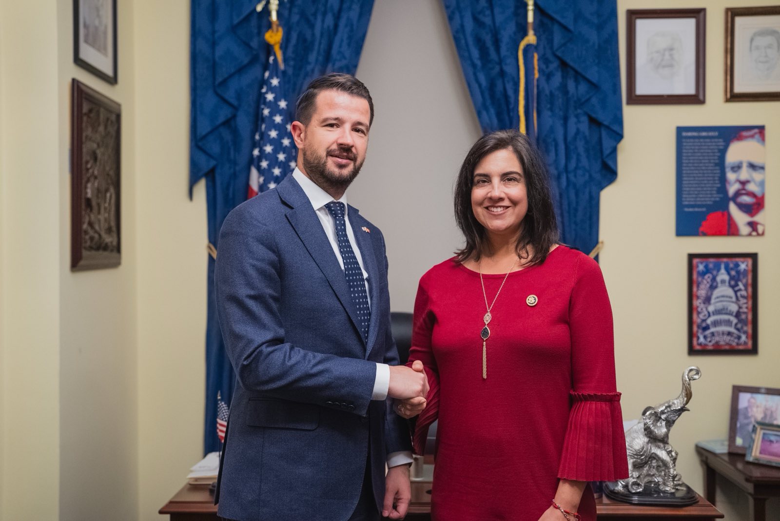 Jakov Milatović u Vašingtonu