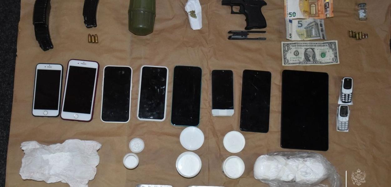 Oduzete stvari (Foto: Uprava policije)