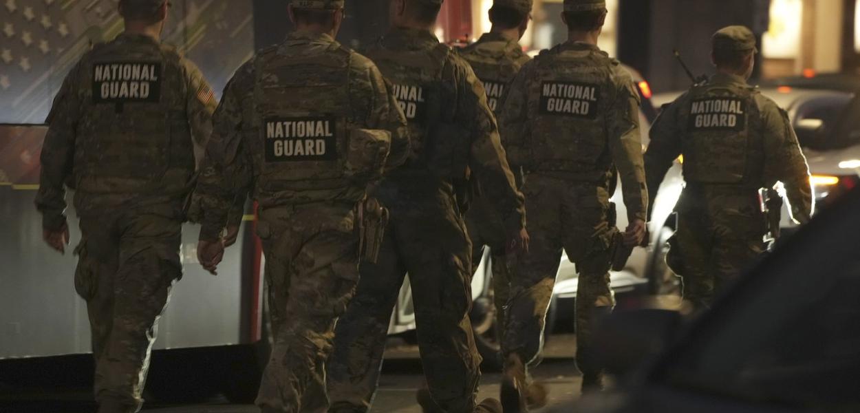 Nacionalna garda u Vašingtonu, 26. novembar (Foto: AP Photo/Mark Schiefelbein)