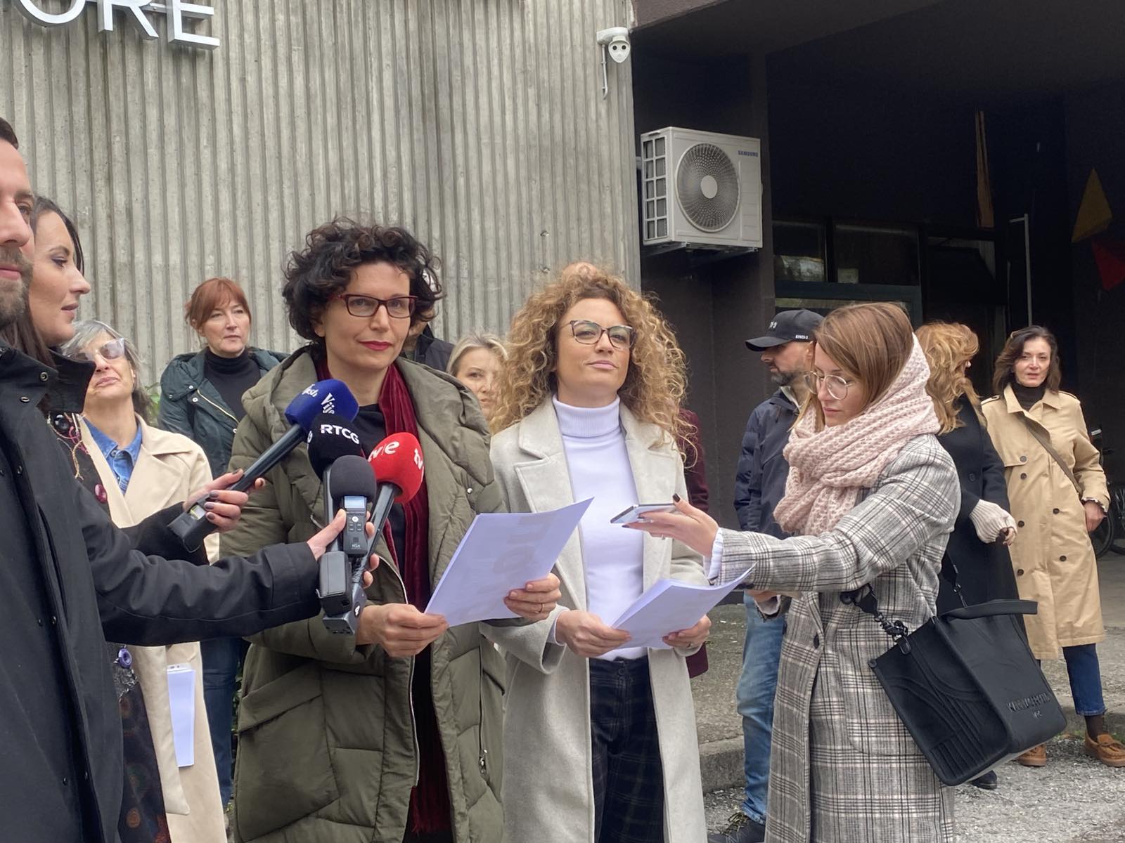 Sa protesta ispred RTCG