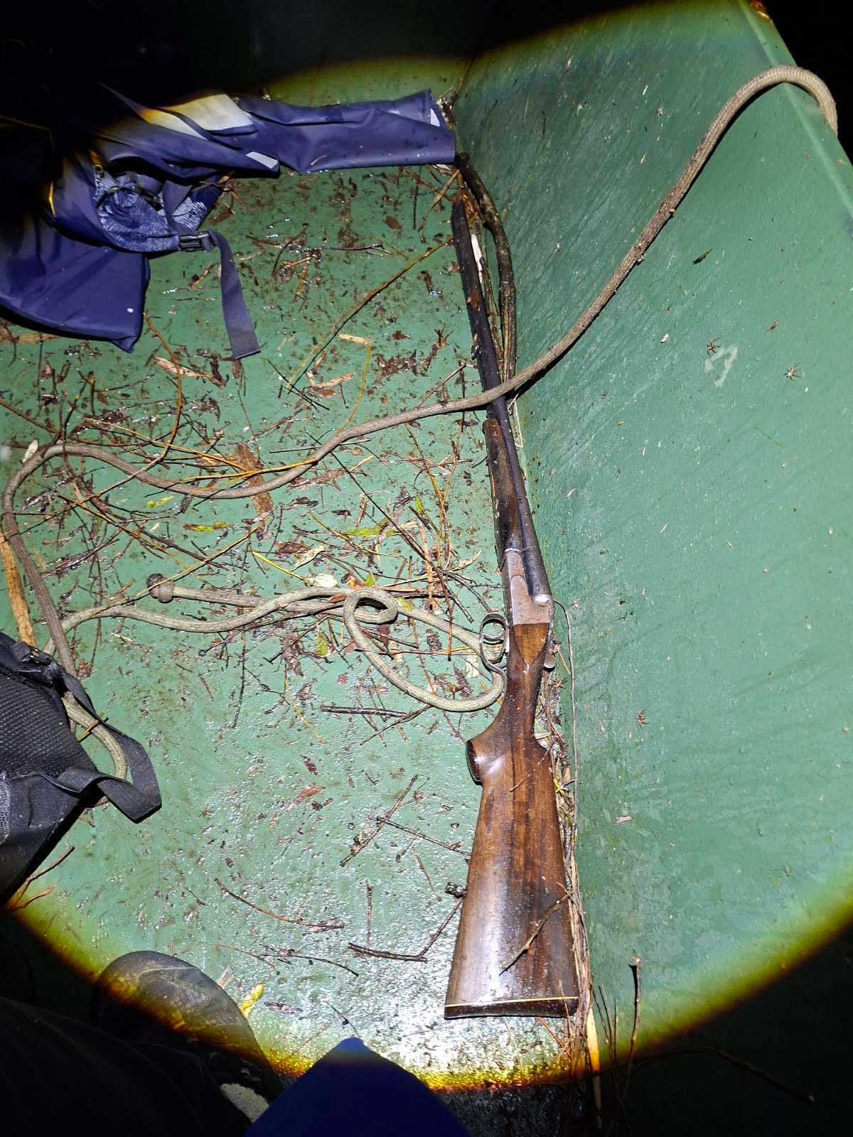 Pronađena lovačka puška (Foto: Nacionalni parkovi Crne Gore)