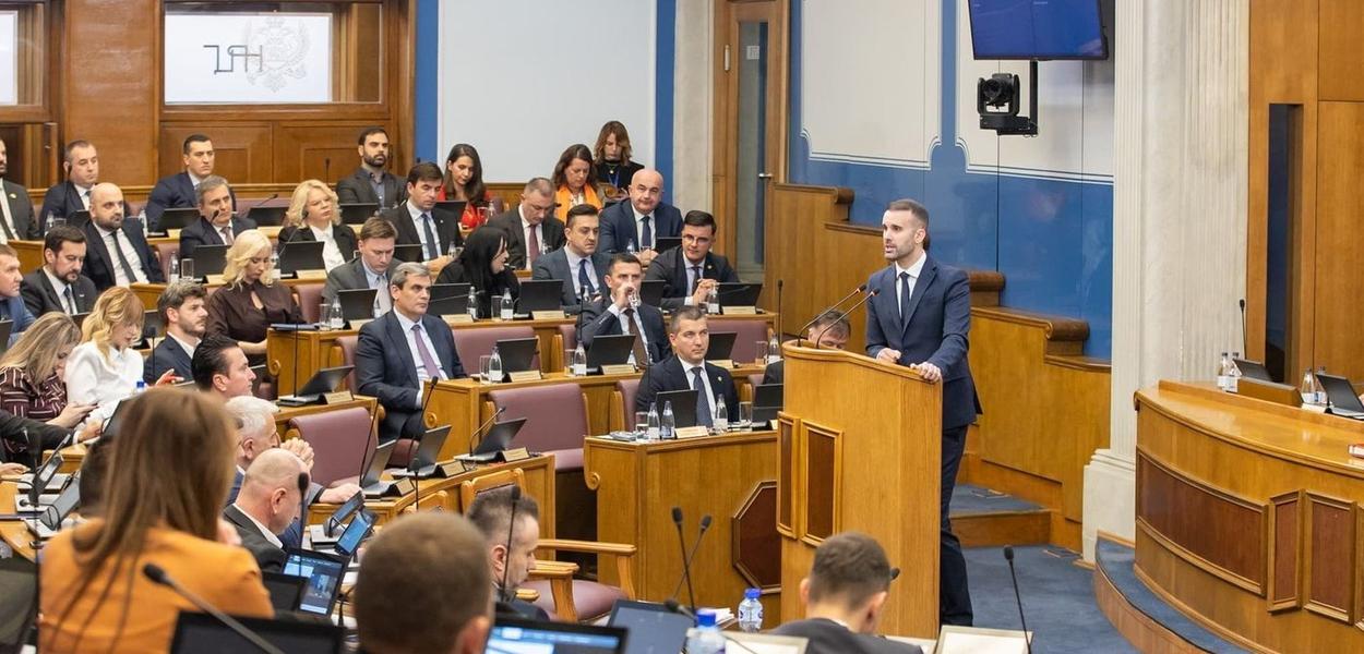 Milojko Spajić (Foto: Skupština Crne Gore)